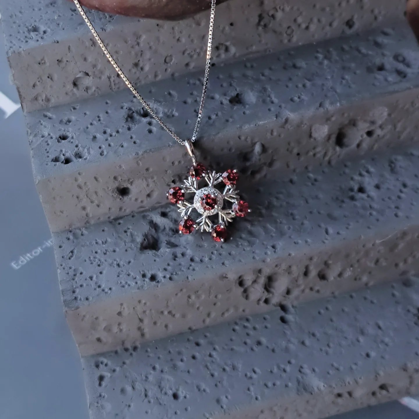 雪花紅石榴 縮圖